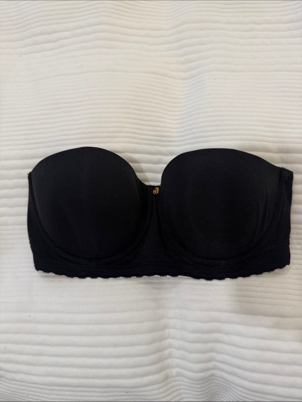 NWT Natori strapless bra black 34c